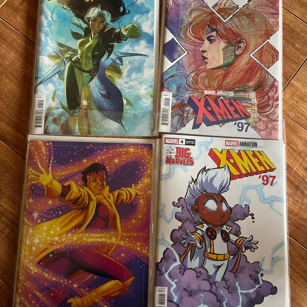 Marvel X-Men '97 Issues 1-4 Variant Covers First Print Mint in Bag